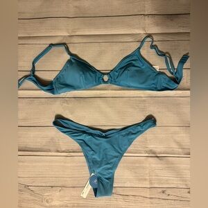 Cupshe High Waisted Thong Bikini